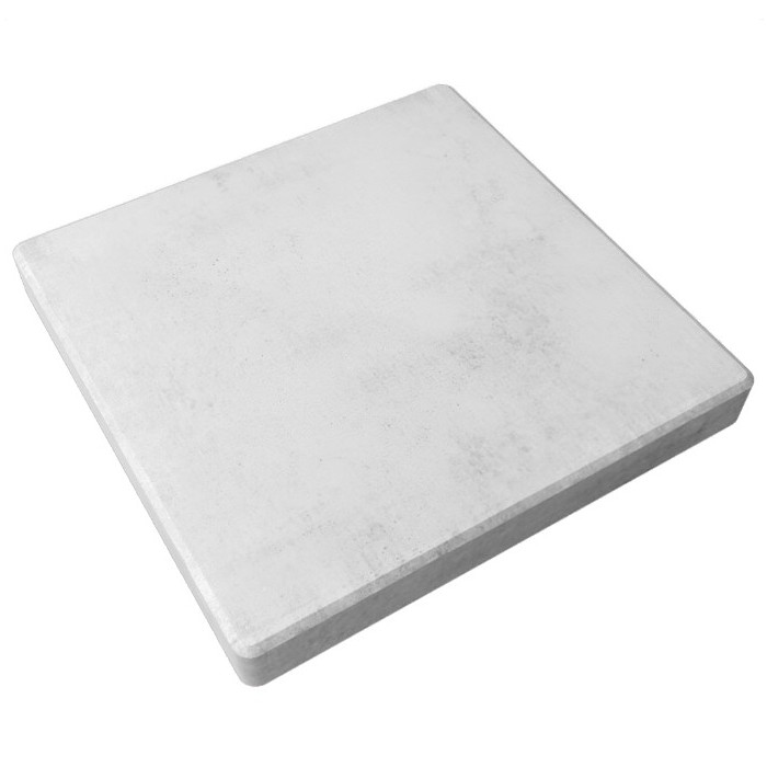 Квадратная тротуарная плитка 400х400х40 Белый